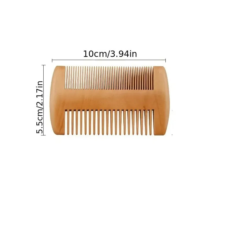 Professional Soft Bore Bristle Brush and Comb Kit with Scissors