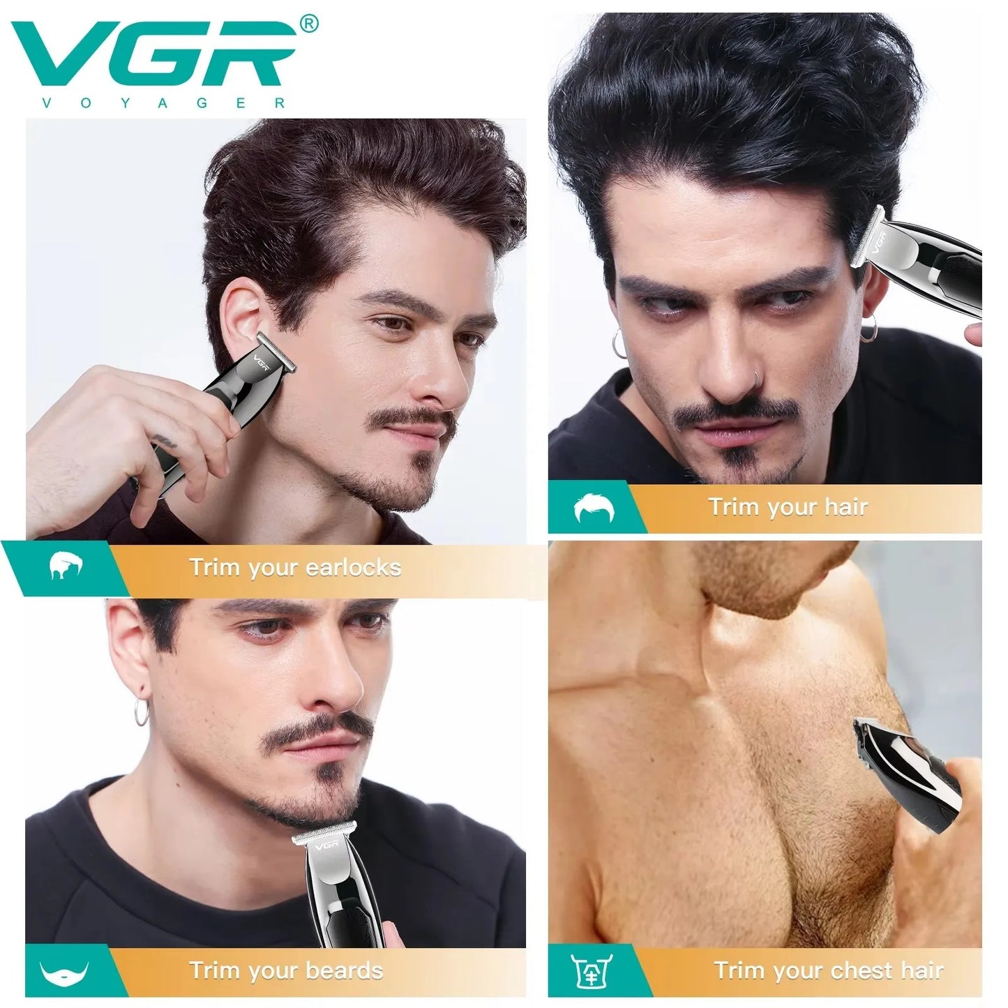 VGR Voyager Hair Trimmer